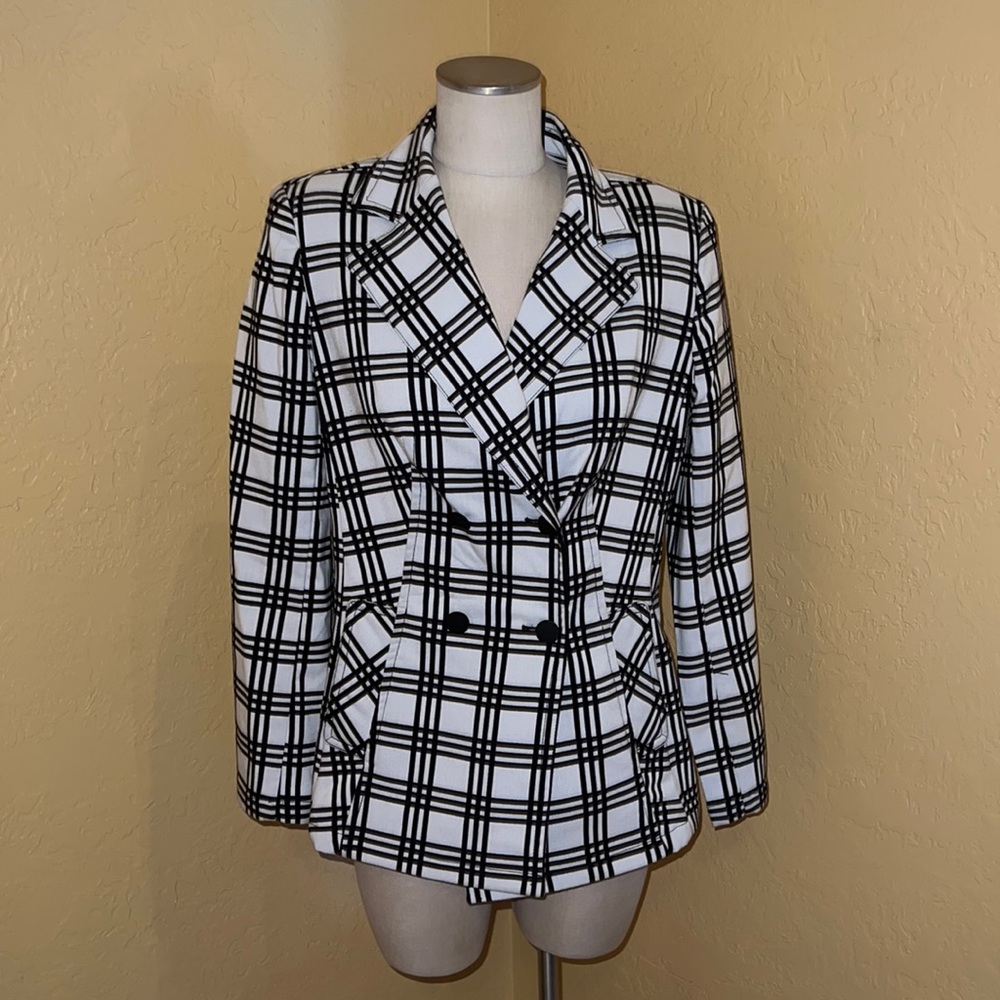 3/$15 New without tags, size 12 plaid blazer